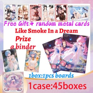 2025 Newest Like Smoke In A Dream 3 A5 Size Goddess Story Collection Board Waifu Swimsuit CCG ACG TCG World Trading Hobbies Gift