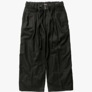 VISVIM WMV KOFU Sillage 23a hakama wool dot-blend wide-leg kendo pants
