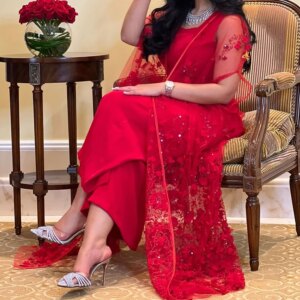 Customized Temperament Jersey A-Line shawl Cap Sleeve Appliques and Crystal Evening Dress Floor Length Square Neck Sleeveless Wa