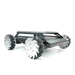 V5Max 60-80kg Heavy-Duty Robot Mecanum Metal Wheel Trolley Omnidirectional Wheel Mobile Robot Metal Chassis for Research Project
