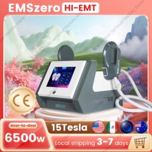 NEO RF Hi-EMT 6500W Professional EMS Body Sculpting Machine EMSzero Sculpt Fat Burning Slimming Build muscles Beauty Equipment
