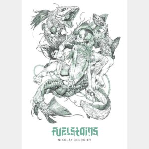 Illustration Collection Science Fiction Concept Design Nikolay Georgiev Fuelstains Hardcover Edition Book Pre-sale