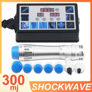300MJ Shockwave Therapy Machine For Erectile Dysfunction Treatment Sport Injury Pain Relief Professional Shock Wave Body Massag