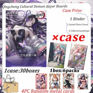 2025 Qingcheng Cultural Demon slayer Boards Collectible Card Doujin Booster Box Birthday Gifts