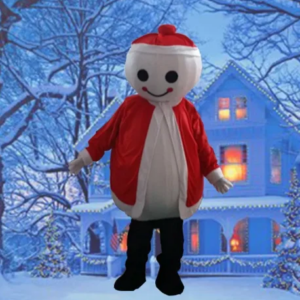 New Adult Christmas Snowman Doll Fancy Cartoon Mascot Costume Plush Christmas Fancy Dress Halloween Mascot Costume