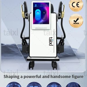 EMStaixl Slimming Professional 5 Handles 2025 Ems Muscle Stimulator Body Sculpting Machine 6500W 200HZ with Pelvic Floor Pad