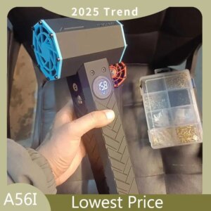 HG1344 1344W Handheld Violent Fan Turbo Jet Fan With Speed Over 100000RPM 1500Gthrust Powerful Blower Easy To Use US-Plug