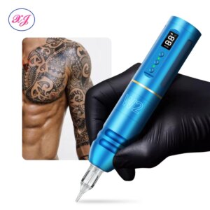 Professional Aluminium Alloy Wireless Tattoo Guns Tattoo Pen Rotary Tattoo Machine