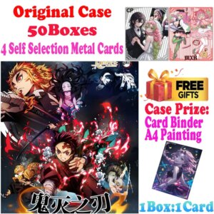 2025 Newest Case Wholesale Fanhua Culture Demon Slayer Colored Card Wave 2 Shinobu Trading Mitsuri Tanjiro CCG TCG Hobbies Gift