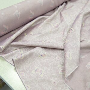 High Quality Love of Double-Sided Different Color Luo Fabric Real Silk Jacquard Full Spiral Hole Summer Clothing