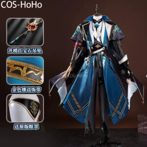 COS-HoHo Honkai: Star Rail Anaxagoras Game Suit Uniform Cosplay Costume Halloween Carnival Party Role Play Outfit Men XS-XXL