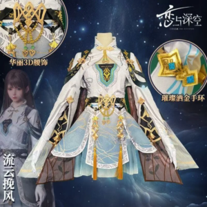 Love and Deepspace Zayne Cosplay Animation Fashion Dress Jacket Combat Uniform Cosplay Costume Halloween Christmas Party Costume Accessories