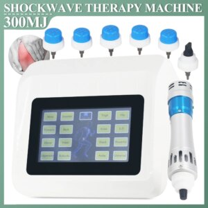 300MJ Shockwave Therapy Machine Massage For ED Treatment And Neck Pain Relief Massager Physiotherapy Shock Wave Instrument 2025