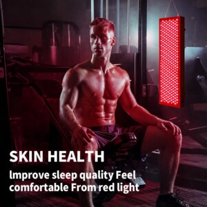 Suyzeko Home Use High Power Intensity Deep Penetration 1500W Full Body Pain Relief LED Light Panel Red Light Therapy Device