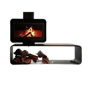 Real fire fireplace Household firewood heating Indoor villa B & B Cast iron freestanding fireplace