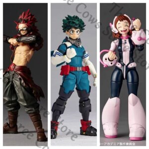 Anime My Hero Academia Todoroki Shoto Midoriya Izuku Kirishima Eijirou Cosplay Garage Kits Figures Model Ornament Mascot Gift