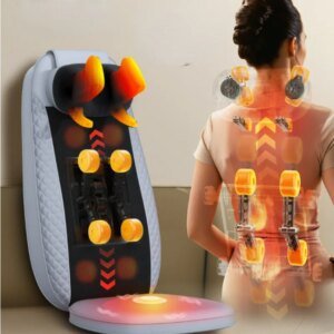Pain Relief Multi-site Body Massager, Automatic Kneading Cervical Waist Back Full Body Massage Device, Acupressure Mat Massagers
