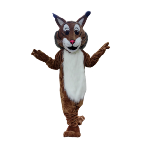 bobcat mascot costume leopard couguar mascot custom fancy costume anime cosplay kits mascotte fancy dress carnival costume1359