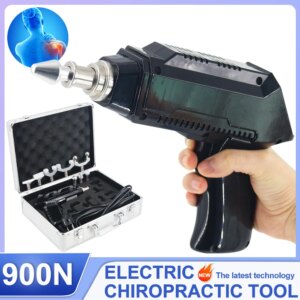 Electric Correction Gun Spinal Adjustable Instrument Impulse Spine Cervical Massager 900N Chiropractic Adjusting Tools 2025 New