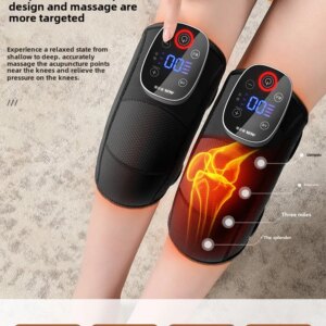 Knee massage instrument electric heating knee pad heating warming elderly cold leg joint wormwood hot compress artifact