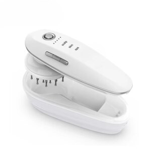 Electric Scalp Head Spa Massage Hair Growth Hair Brush With Infrared Therapy Vibration EMS Microcurrent 2025 Product