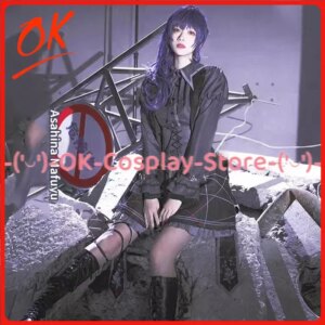 [Customized] Asahina Mafuyu Cosplay Costumes Game Project Sekai Colorful Stage MYF Dress Anime Clothes Halloween Uniform