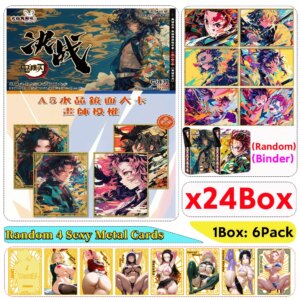 New Demon Slayer Cards Japanese Anime Booster Box