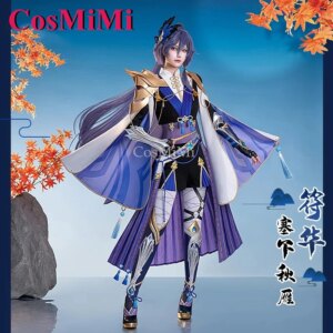 CosMiMi Game Honkai Impact 3 Fu Hua Cosplay Costume Frontier Fortress Autumn Goose Combat Uniforms Carnival Role Play Clothing
