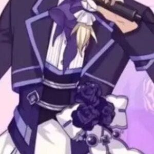 Commission Request Black Purple White Cosplay Costume