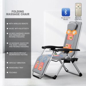 Upgraded Multifunctional Massage Chair With Roller Heating And Vibration Full Body Massage Lounge Chair