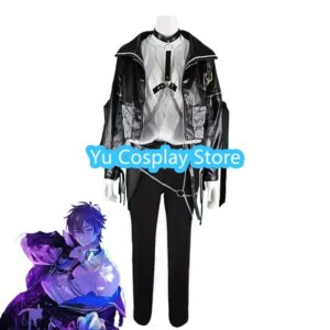 Yu-Cosplay Eiden Cosplay Costumes Game Nu Carnival Cosplay Suit Party Clothing Coat Shirt Pants Halloween Carnival Uniforms