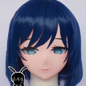 (RB0441)Customize Lockable Full Head Resin Cartoon Cosplay Japanese Character Anime Role Play Kigurumi Mask With Back Shell