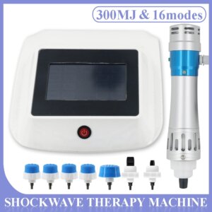 300MJ Shockwave Therapy Machine Health Care Pain Relief Body Relaxation Massage Home Use Physiotherapy Equipment Shock Wave