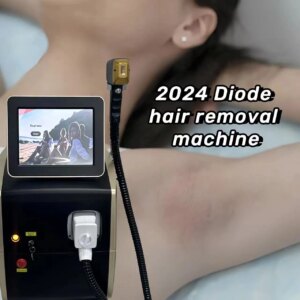 3000w Professional 3 Waves Diode Ice Titanium Body Alexandrite Device Hair Permanen Removal Machine Portable 808 755