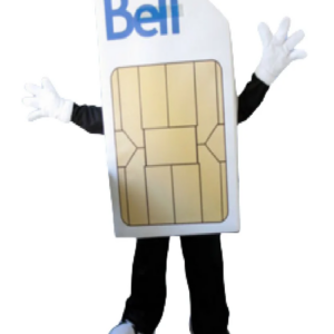 Sim card mascot costume custom fancy costume anime cosplay kit mascotte theme fancy dress carnival costume b0599