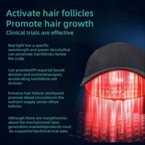 Hair Growth Instrument, Red Light Therapy Anti-hair Growth Helmet, Hairs Growth-Density, Laser Growth Cap