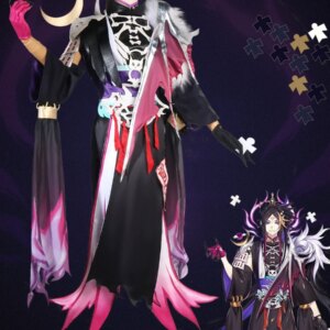 Nijisanji Luxiem Virtual Host Shu Yamino Dress Cosplay Costume Cos Game Anime Party Uniform Hallowen Play Role Clothes
