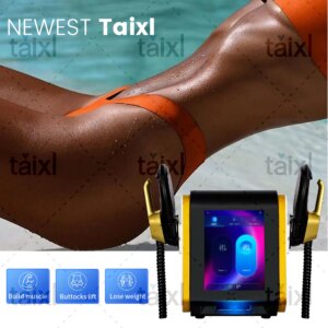 Taixl New Portable 6500W Ultra Body 15 Tesla DLS EMS RF Weight Loss Reshaping Muscle contour Stimulation Shaping Machine