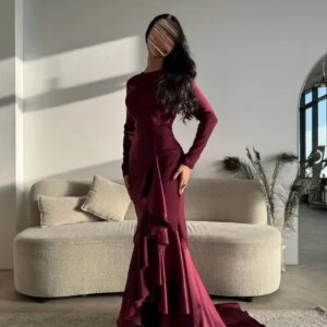 Customized Wedding Dress Plus Size Shiny Dress Robe De Soirée Avec Traine Evening Dress Formal Occasion Dresses فساتين سهرة