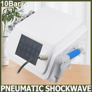 New Professional Shock Wave Massager 10Bar Pneumatic Shockwave Therapy Machine For ED Treatment Body Relaxation And Pain Relief