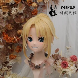Kigurumi Motred Kigurumi mask Full Headband Lock Cosplay Headshell Props Costume Anime Game