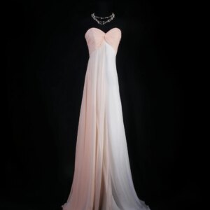 Simple Pink White Evening Dresses Lace-up Tulle Strapless Backless High-end Host Wedding Bride Party Prom Bridesmaids Gowns New