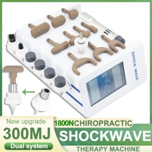 2in1 Shockwave Therapy Machine For Effective ED Treatment And Body Pain Relief Massage 300MJ Professional Shock Wave Chiropracti