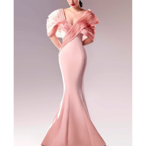 Satin Slim Mermaid Prom Dresses Fashion Off The Shoulder Floor Length Formal Dinner Cocktail Party Star Red Carpet Women’s Gown
