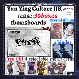 2025 Newest Yun Ying Culture JJK Jujutsu Kaisen Boards JJK Booster Box Gojo Satoru Nanami Sukuna Hobby Chrismas Gift