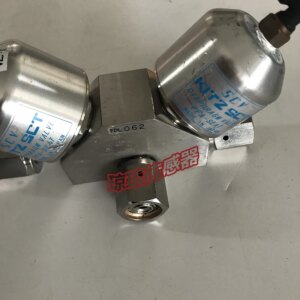 KITZ SCT Double Control Three-way Pneumatic Diaphragm Valve Double Head Valve O.P.0.4~ 0.7MPA (G) 316LE SEP