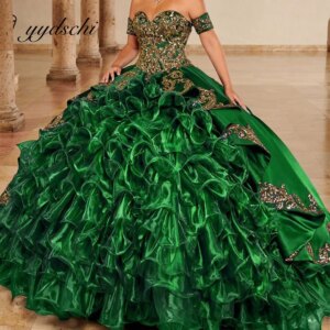 Customized Quinceanera Dresses Party Applique Lace Sweetheart Evening off the Shoulder Prom Dress for Women Tulle 2024 Ball Gown