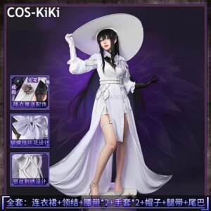 COS-KiKi Honkai: Star Rail Constance Game Suit Elegant Dress Uniform Cosplay Costume Halloween Party Role Play Outfit Women