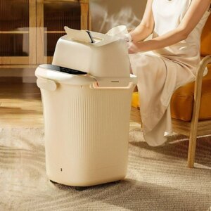 Thermostatic Foot Bath Heated Over The Calf High Knee Fumigation Bath Foot Home Electric Feet Massage Foot Washing Machine