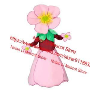 Hot Sale EVA Material 10 Style Flower Mascot Costume Cartoon Anime Birthday Party Cosplay Adult Size Christmas Gift 573